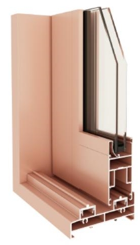 Porte coulissante série 120D