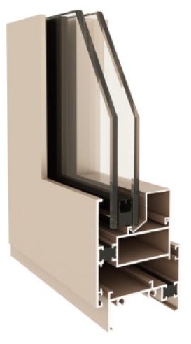 50J Thermal Barrier Casement Dirisha