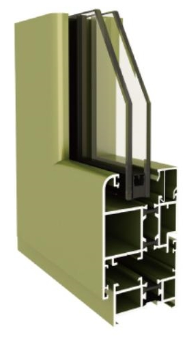 50P Thermal Barrier Casement Dirisha