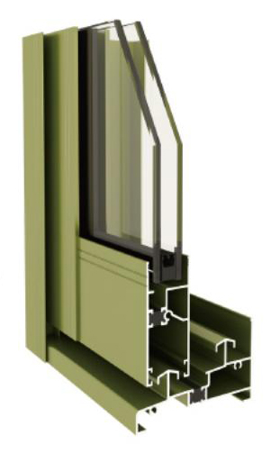85J Wärmesperre Schiebefenster