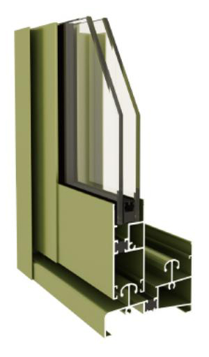 80A Wärmesperre Schiebefenster